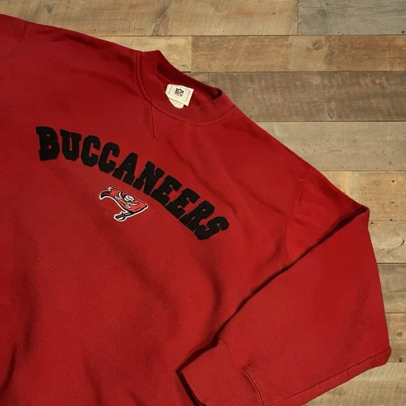 Y2K NFL Tampa Bay Buccaneers Crewneck Sweatshirt Large - Picture 2 of 4